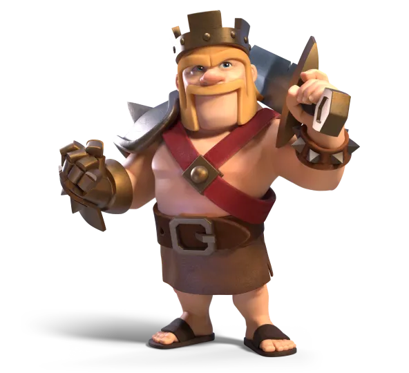 Король варваров — поддержка магазина Clash of Clans